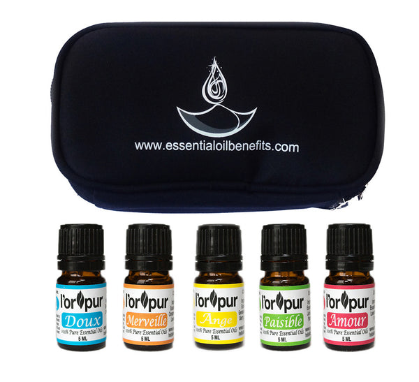 100% Pure Essential Oil Blends Kit (L'orpur)