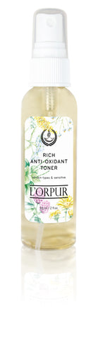 L'orpur Rich Anti-Oxidant Toner (All Skin Types & Sensitive, 2oz / 56ml)